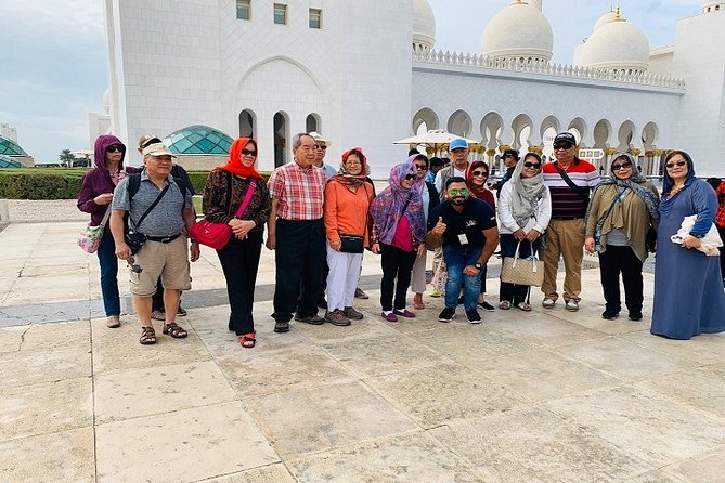 Abu Dhabi City Tour, Grand Mosque, Emirates Palace & The Louvre - Emirates Palace, Corniche skyline views, and the Heritage Village vibe