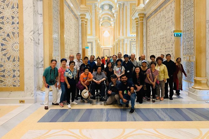 Abu Dhabi City Tour With Presidential Palace Entrance - Guided Tour - Ferrari World Yas Island photo stop: a fun finish with easy pacing