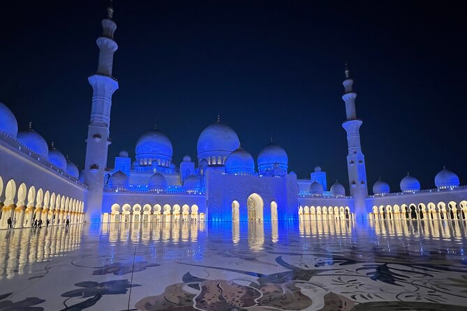 Abu Dhabi Tour Grand Mosque Emirates Palace Heritage Village - Driving the royal and movie-fame routes: Al Bateen and Etihad Towers