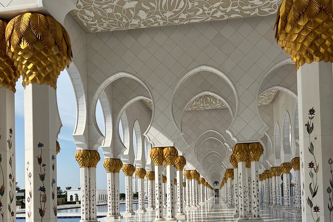 Abu Dhabi Tour Grand Mosque Heritage Village Emirates Palace - The royal drive-by: Emirates Palace, Presidential buildings, and Etihad Towers