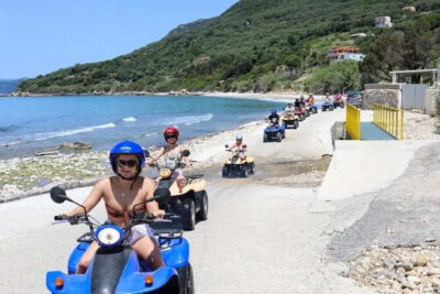 Agios Gordios: Corfu ATV Quad Tour with Lunch at Pink Palace - The Core Experience: Riding Corfu’s West Coast Like a Local Route
