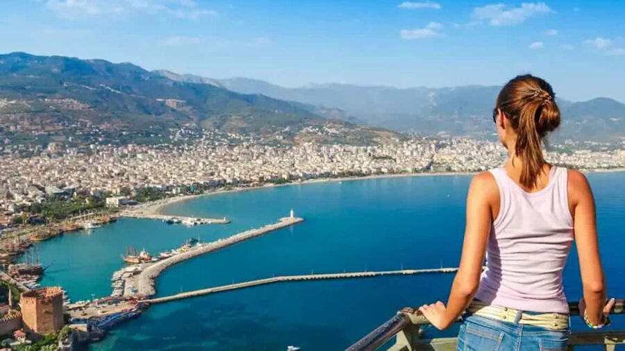 Alanya Night City Tour: Castle, Cleopatra Beach & Cable Car - Alanya Castle after dark: walking, viewpoints, and the Bedesten Bazaar