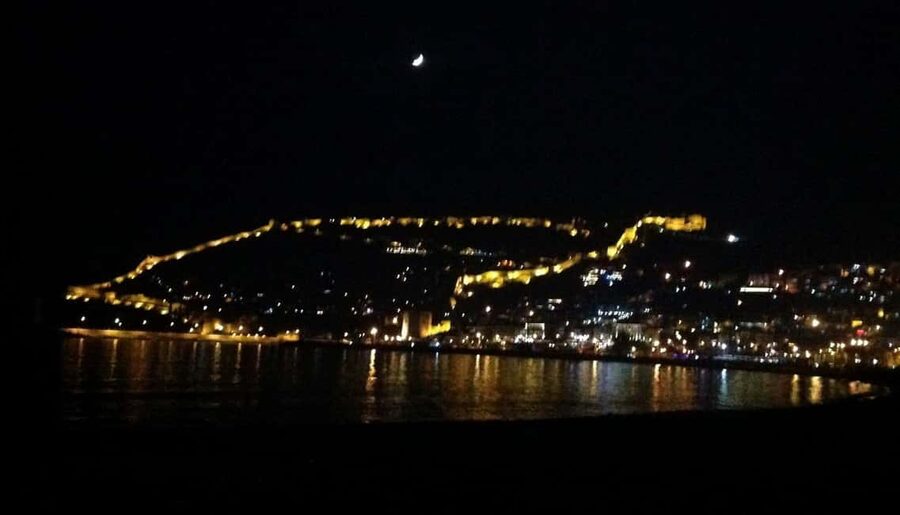 Alanya Night Tour: Castle, Cable Car & Cleopatra Beach - Alanya Panaroma at Night: Where the City Looks Cinematic