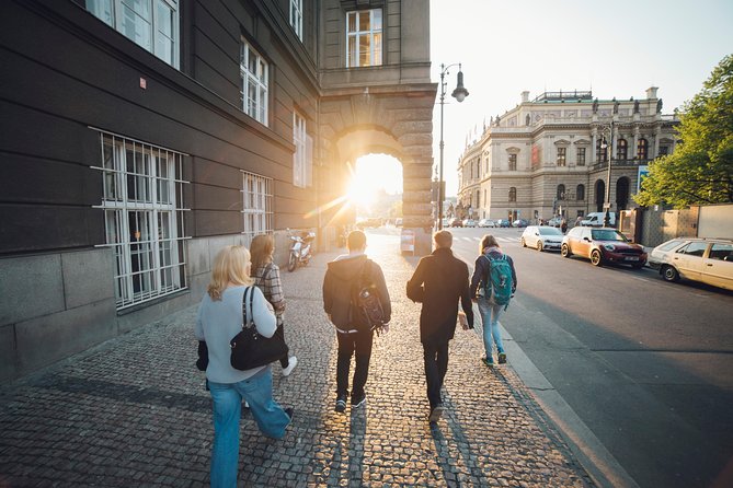 Alchemy and Mysteries of Prague Castle Walking Tour - Manesův Most at Twilight: The Charles Bridge Connection and Castle Views