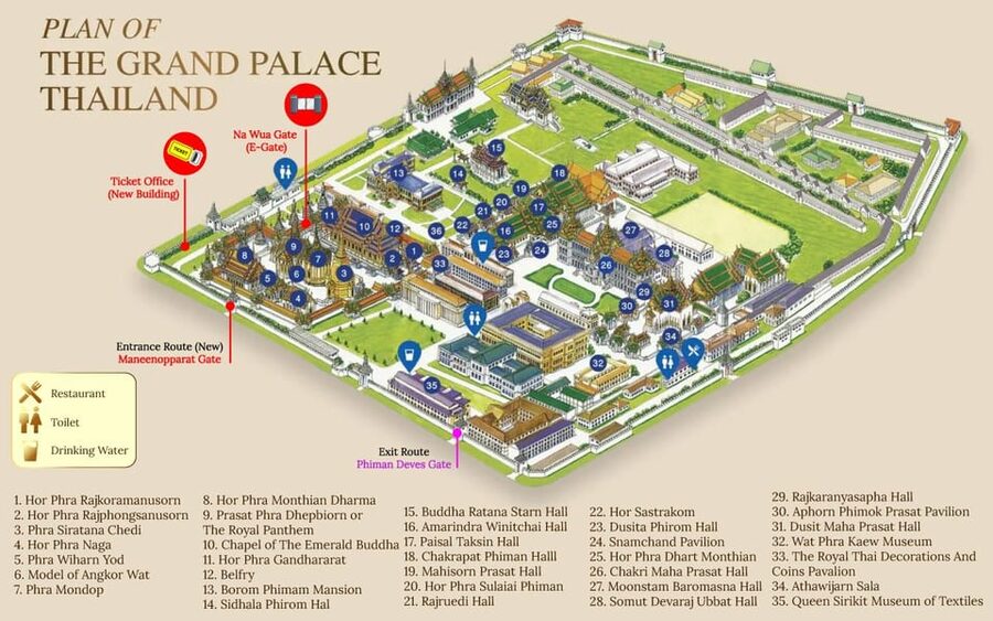 Bangkok: Grand Palace Skip-the-Line Entry Ticket - Key things to know before you go