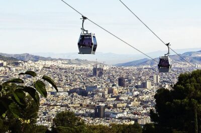 Barcelona Best Views: Old Town, Cable Car and Montjuic Castle - Montjuïc Cable Car: the skyline transfer you can’t fake