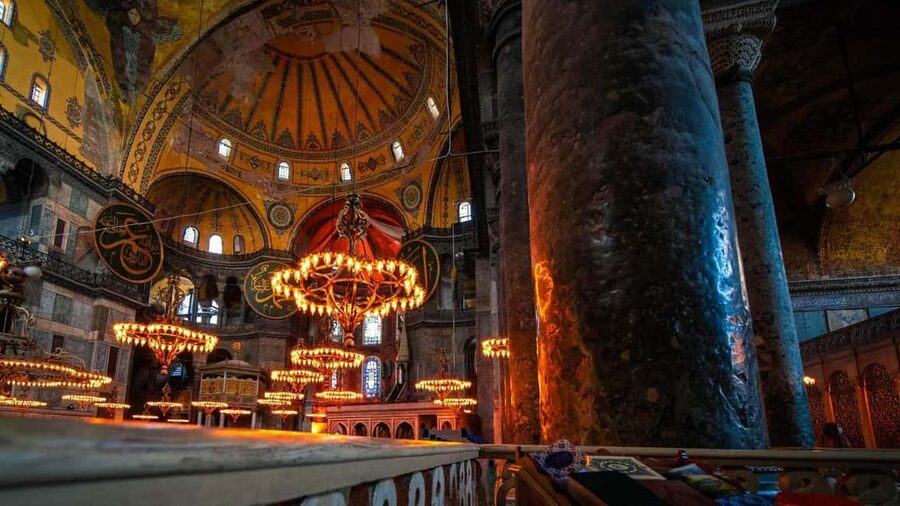 Basilica Cistern & Hagia Sophia with Optional Topkapi Palace - Basilica Cistern: A Cool, Shadowy Museum of Roman Engineering