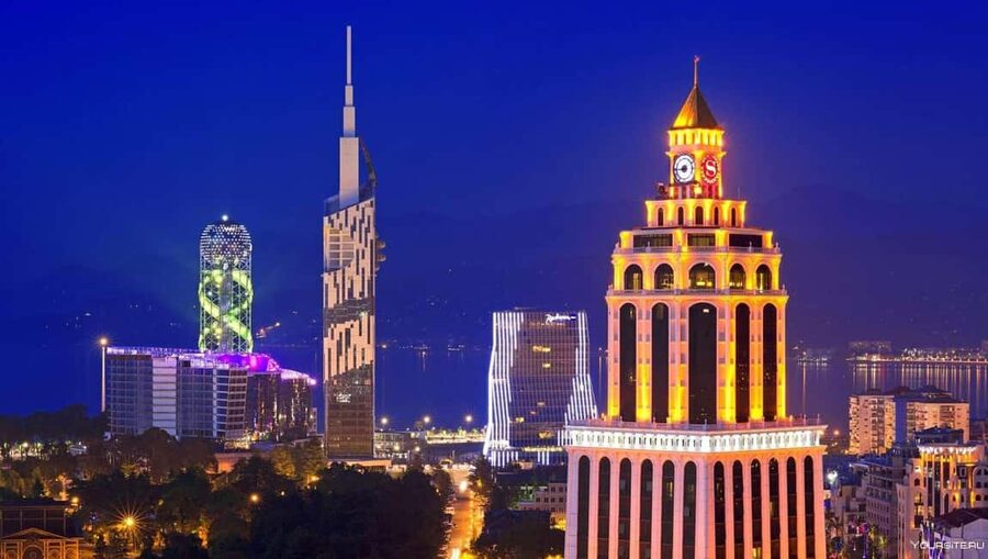 Batumi City - Botanical Garden - Petra Fortress from Kutaisi - Petra Fortress in 30 minutes: Justinian’s City on the Black Sea map