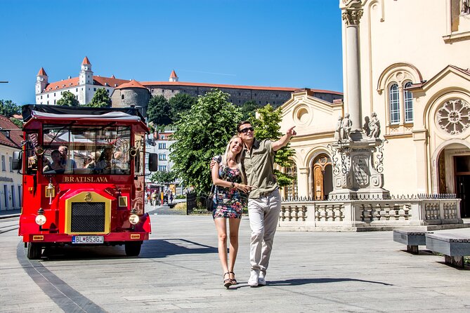 Big Castle Tour in Bratislava by Presporacik Sightseeing Vehicle - The loop through Bratislava: from Slovak Philharmonic to SNP Bridge