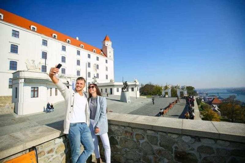 Bratislava: Guided Walking Tour with Castle Entry Ticket - Biela Street to Michalska Street: reaching Michael’s Gate
