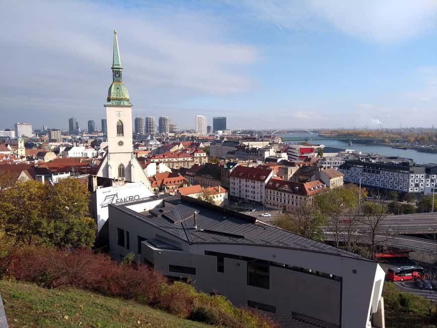 Bratislava: Old Town and Castle Walking Tour - History themes you’ll carry around: communism to empires (and the UFO tower)