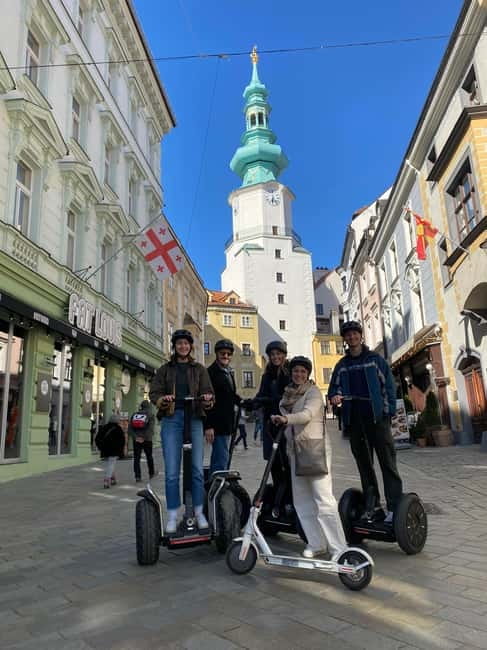 Bratislava: Riverside, Castle or Complete City Segway Tours - Riverside route (1 hour): Danube views and a city-scale perspective
