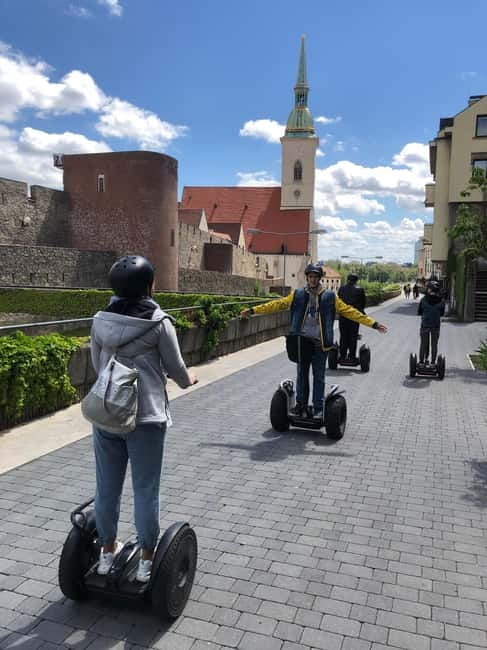Bratislava: Riverside, Castle or Complete City Segway Tours - Complete City option (2 hours): Presidential Palace terrace plus Main Square