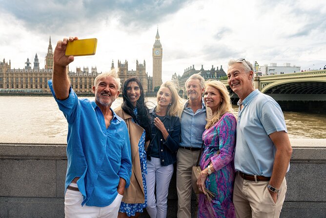 Buckingham Palace, Change the Guard & Crown Jewels Tour - Westminster area: Big Ben, Parliament, Thames, and photo stops