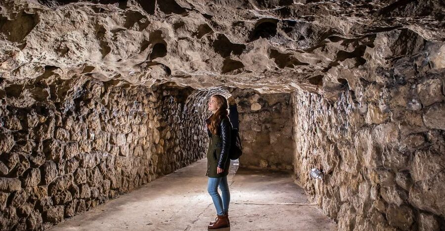 Budapest: Buda Castle Cave Tour - From Wine Cellars to Wartime Shelters: The Stories That Give Shape to the Maze