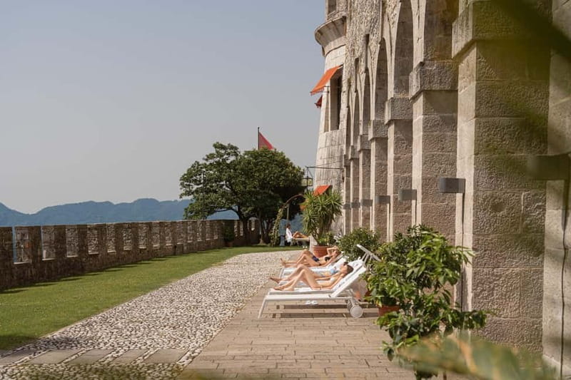 CastelBrando: Relax at a Spa inside an ancient castle - Terraces and whirlpools: the best first move for big views
