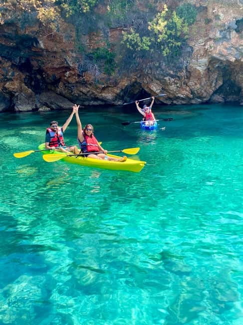 Caves of Porto Palermo: Kayak/SUP Tour with Castle Sea View - The paddle route: caves, cliffs, and a pace that doesn’t burn you out