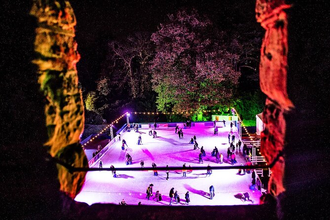 Christmas at Warwick Castle - Light Trail & Ice Skating Packages - Outdoor ice skating under turrets: worth it, but plan for changes