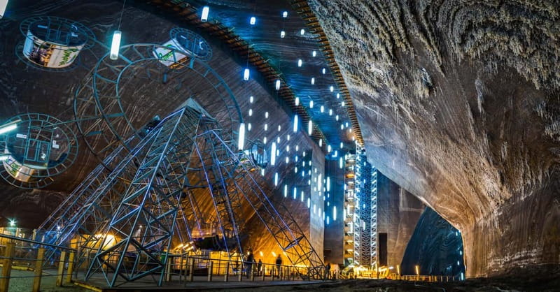Cluj: Turda Salt Mines, Rimetea, and Coltesti Fortress Tour - Salina Turda Salt Mines: more than a tourist stop