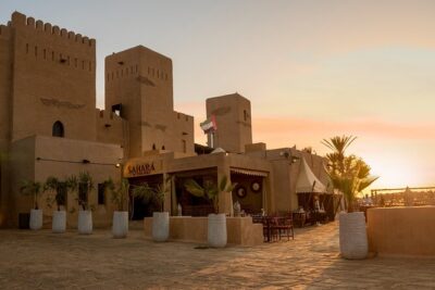 Desert Safari: Luxury Fortress Dinner, Camel Ride & Dune Bashing - Pickup to Conservation Reserve: The 4x4 Dune-Bash Portion