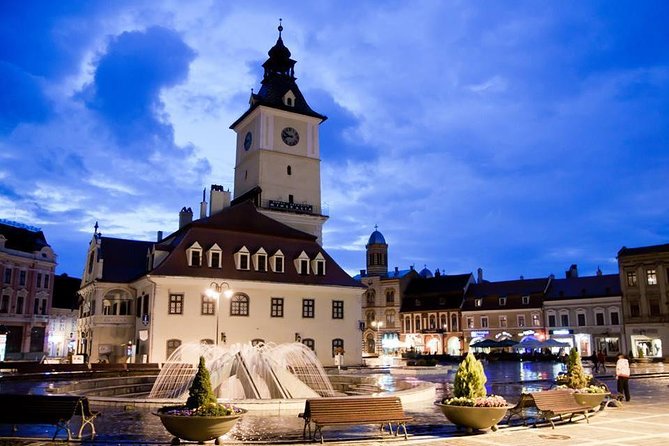 Dracula's Castle, Peles Castle and old town Brasov from Bucharest - Piaka Sfatului in Brasov: the old-town heart you’ll remember