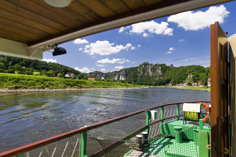 Dresden: Königstein Fortress Paddle Steamer Cruise - Your cruise route: from Dresden skyline to Saxon Switzerland towns