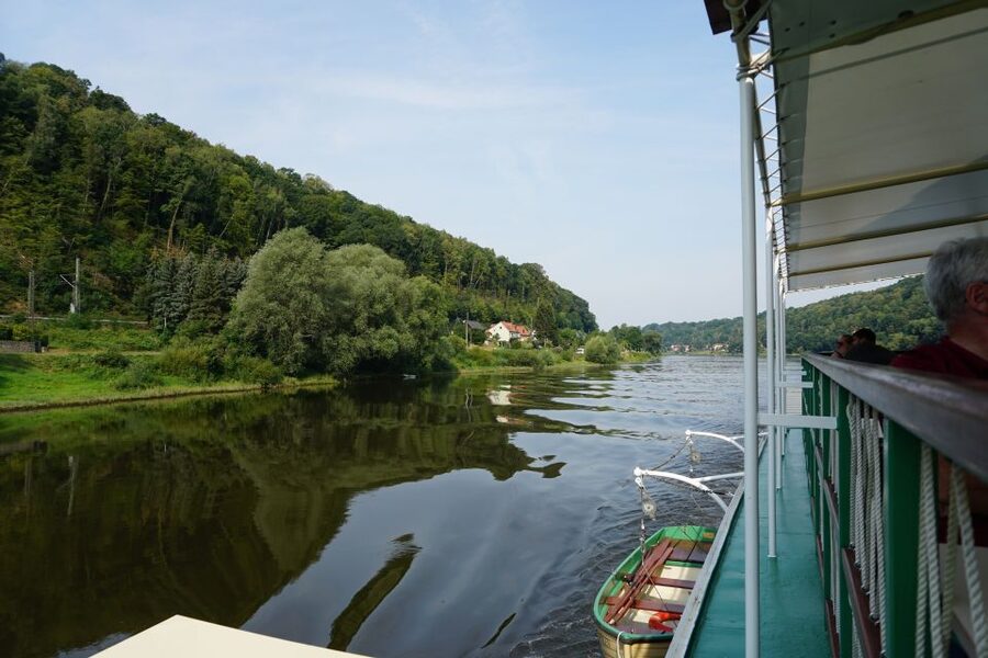 Dresden: Königstein Fortress Paddle Steamer Cruise - Getting to the piers under Brühl’s Terrace (and boarding on time)