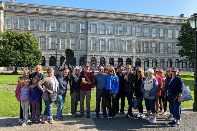 Dublin Book of Kells, Castle and Molly Malone Statue Guided Tour - Walking Trinity: quick campus time without losing momentum