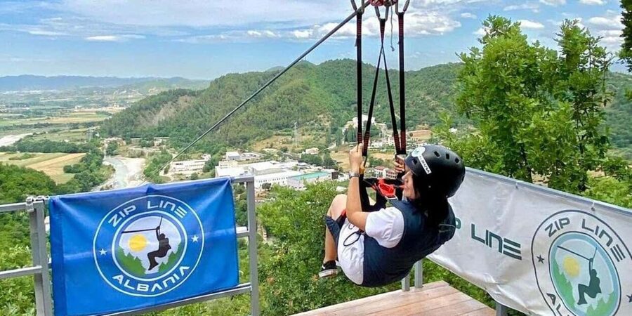 Durres/Golem: Zipline Albania and Petrela Castle - Key points at a glance