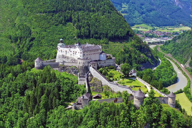 Eagle's Nest and 'The Where Eagles Dare Castle' of Werfen - Obersalzberg: Hotel zum Türken and the Berghof ruins