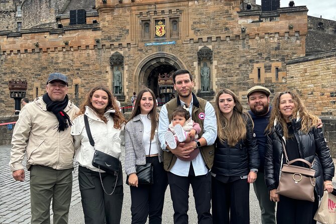 Edinburgh Castle & Royal Mile Walking Tour - Ticket Included - Climbing toward Edinburgh Castle: views, the Hub, and Tattoo sightlines