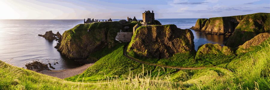 Edinburgh: St Andrews, Dunnottar Castle & Falkland Tour - Dunnottar Castle: the cliff walk makes the day worth it