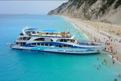 Explore Ionian Sea with its 50 shades of blue on Makedonia Palace - Porto Katsiki: Fast Photos at the Iconic Clifftop Beach
