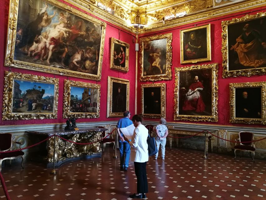 Florence: Pitti Palace and Palatina Gallery Ticket and Tour - Meeting on Piazza Pitti: Getting Oriented Fast