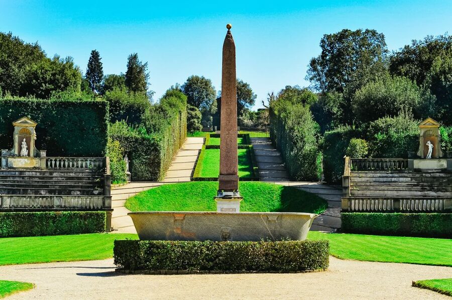 Florence: Pitti Palace, Boboli Garden, Palatine Gallery Tour - Medici storytelling outdoors: the garden as a political stage