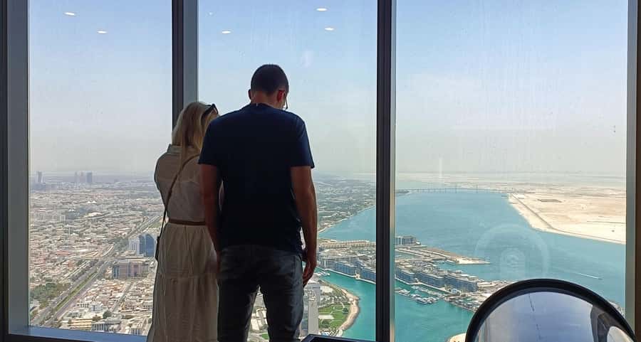 From Abu Dhabi: Grand Mosque, Royal Palace, and Etihad Tower - Etihad Towers Observation Deck: The Skyline Moment