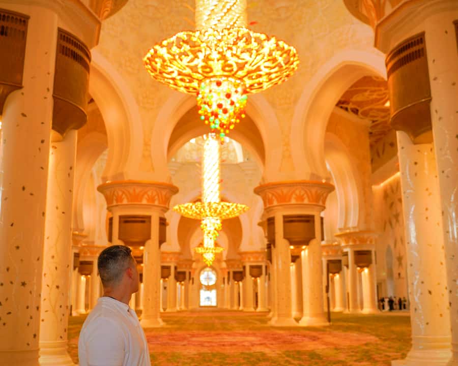 From Abu Dhabi: Grand Mosque, Royal Palace, and Etihad Tower - Sheikh Zayed Grand Mosque: Where Scale Becomes a Feeling