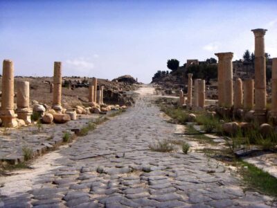 From Amman: Jerash, Ajloun Castle or Umm Qais Private Tour - Jerash’s Colonnaded Street: Where You’ll Spend the Most Time