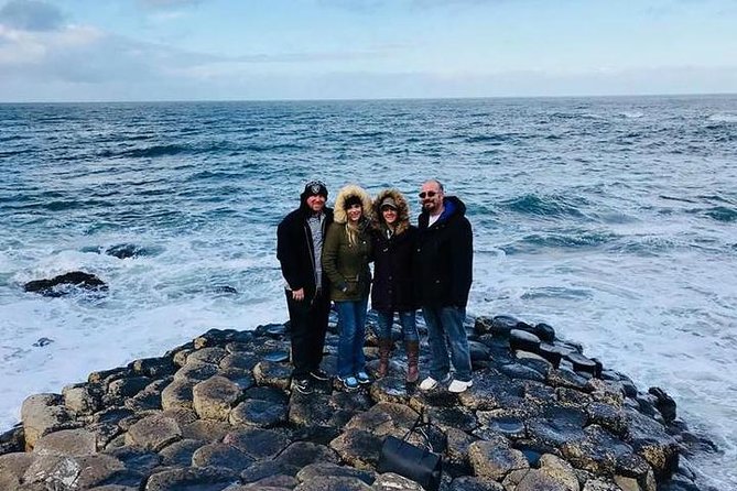 From Belfast-Giants Causeway, Dunluce Castle and Dark Hedges tour - Stop 2: Giant’s Causeway, 40,000 basalt columns and Finn McCool