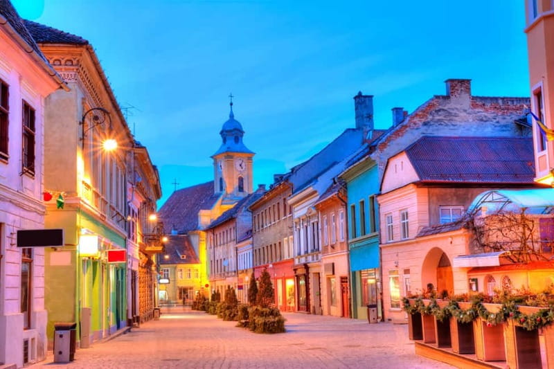 From Bucharest: Peles Castle, Brasov & Bran Castle Day Trip - Brașov Stop: Walking the Old Town and Finding Your Pace