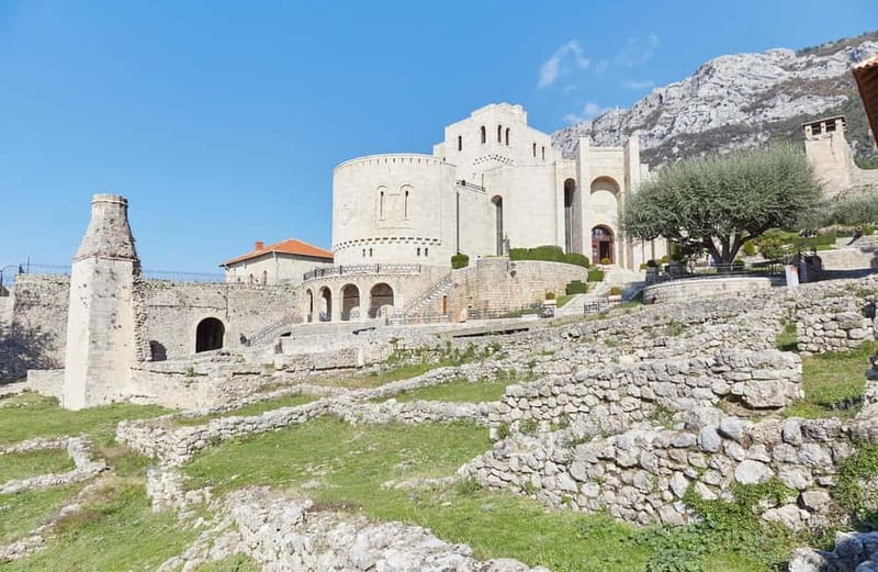 From Durres/Golem: Kruja Castle & Old Bazaar Day Tour - Skanderbeg Museum: Turning a Name into Context