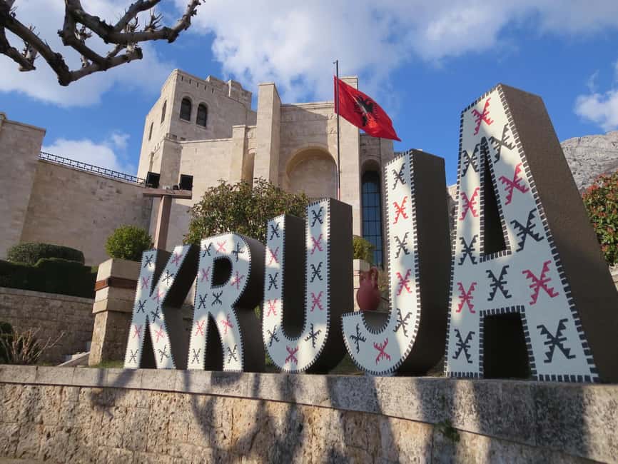 From Durres/Golem: Kruja Castle, Old Bazaar & Sari Salltik - Riding Into Kruja: A Smooth Transition From Mountain to Market Town
