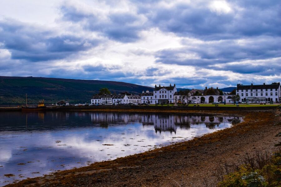From Glasgow: Oban, Glencoe & West Highland Castles Day Trip - Inveraray: picking between castle access and town time