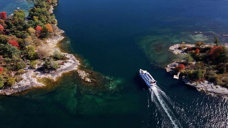 From Ivy Lea: 1000 Islands Boldt Castle Scenic Cruise - What you actually see: castles, islands, and seaway views