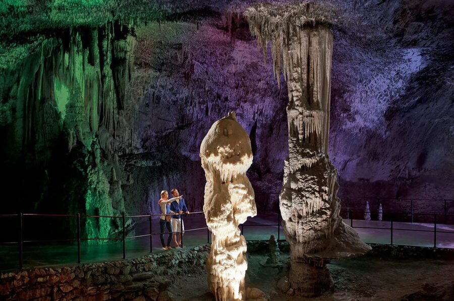 From Koper: Postojna Cave and Predjama Castle Tour - Entering Postojna Cave: what the electric train really changes