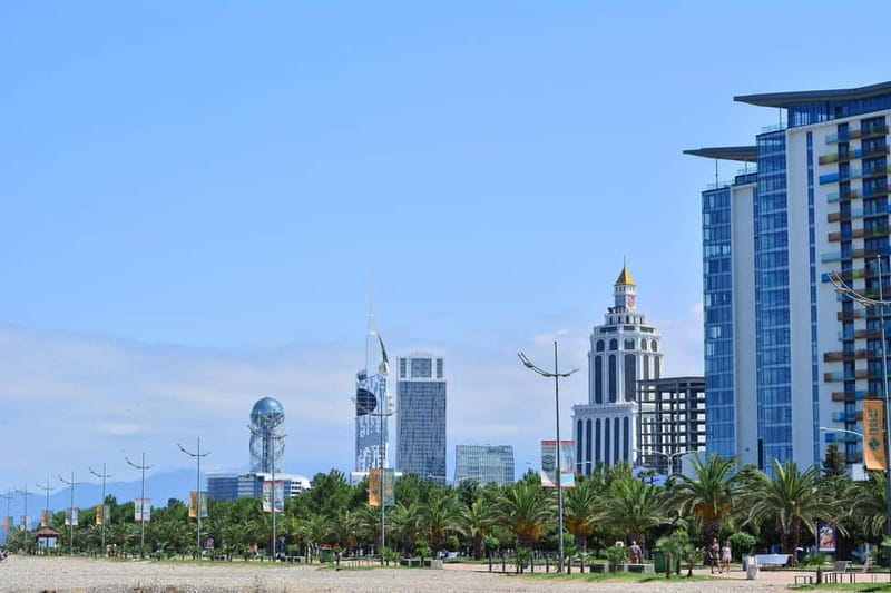 From Kutaisi: Batumi, Petra Fortress and Botanical garden - Batumi Boulevard Walk: Ali & Nino, Alphabet Tower, and Modern Seafront Art