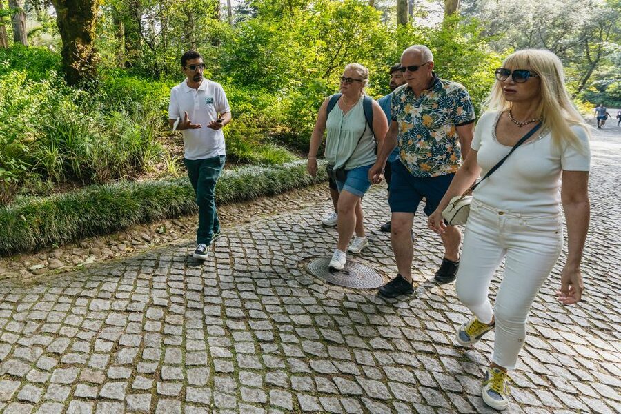 From Lisbon: Sintra & Cascais Group Tour with Pena Palace - Cascais free time: harbor stroll, seaside calm, and a slower pace