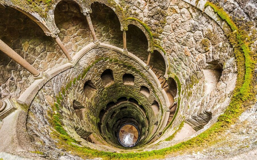 From Lisbon: Sintra, Pena Palace and Regaleira Day Trip - Pena Palace exterior walk: colorful terraces and big views without the room tour