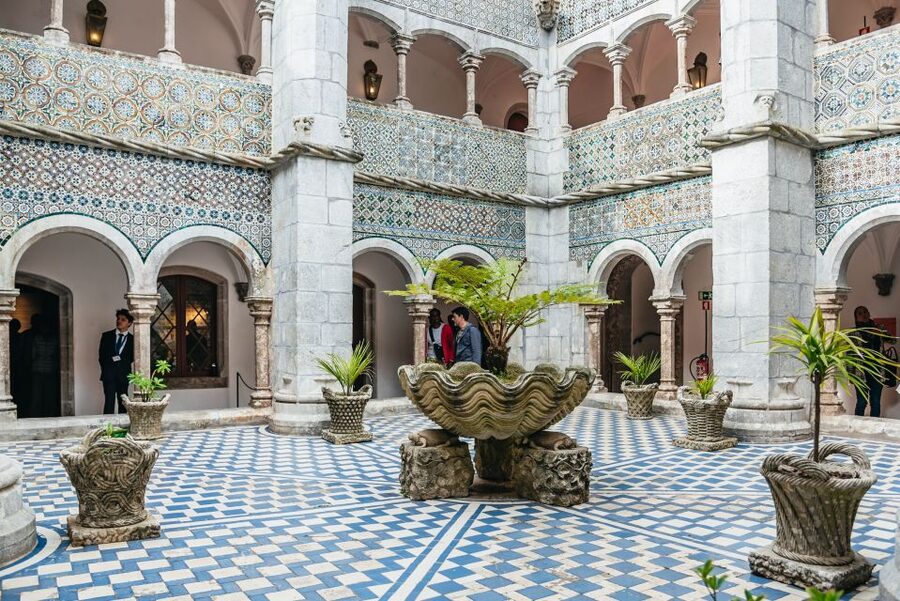 From Lisbon: Sintra Tour - Pena, Regaleira & Monserrate - Quinta da Regaleira and the Initiation Well