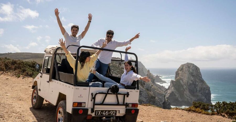From Lisbon: Sintra with Pena Palace and Cabo da Roca by 4WD - Entering the Pena Palace world of Romanticism